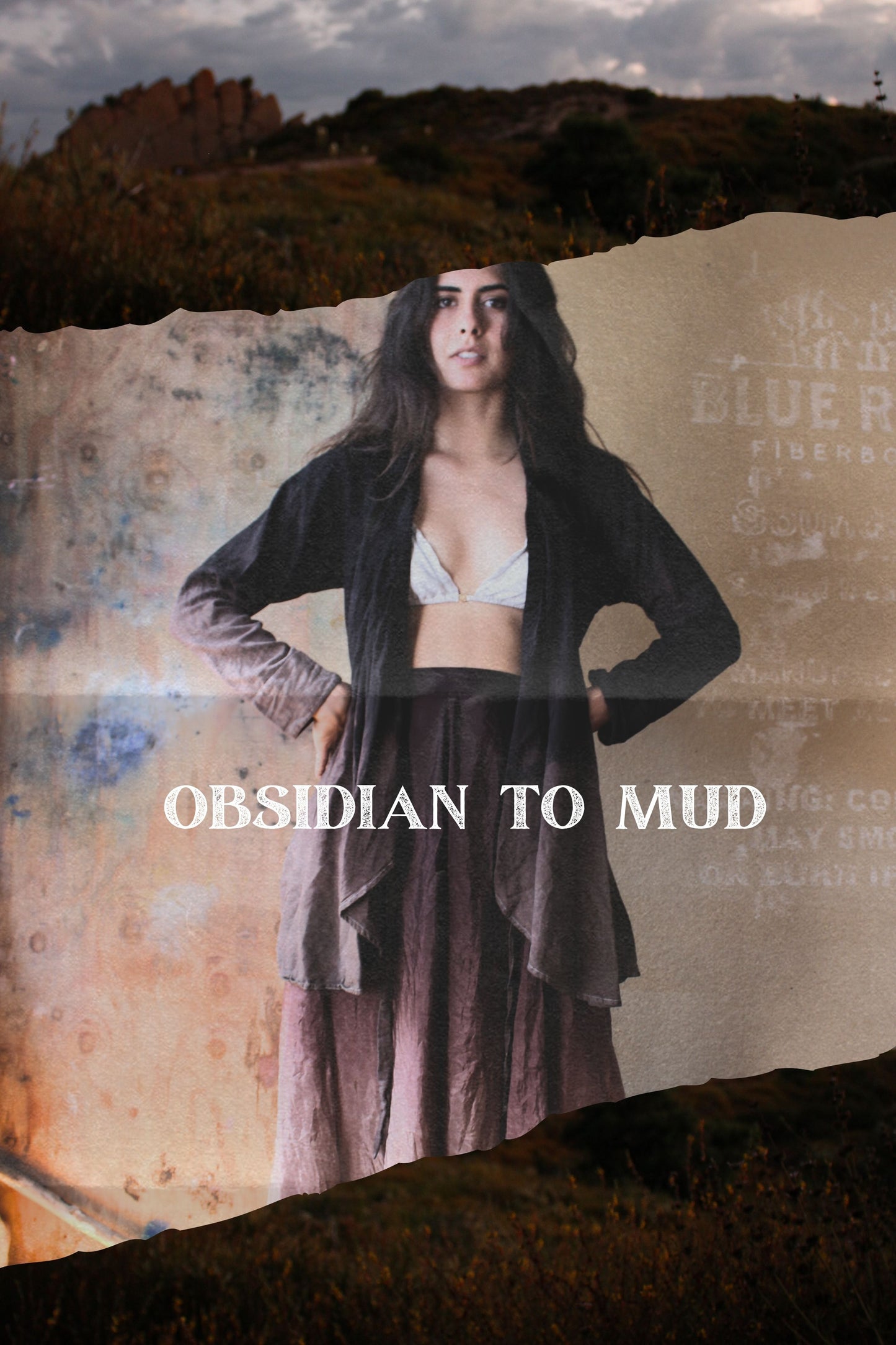 MTO- OBSIDIAN TO MUD- Made to Order Wrap Top/Cover Up S/M-M/L- Choose your Plant Medicine Fabric