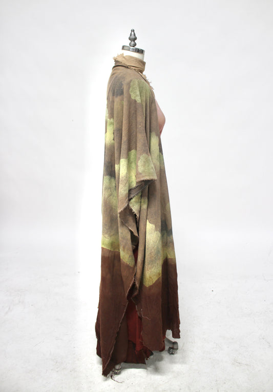 MTO (Made to Order)(Custom) Raw Silk Cloud Duster - One Size fits all