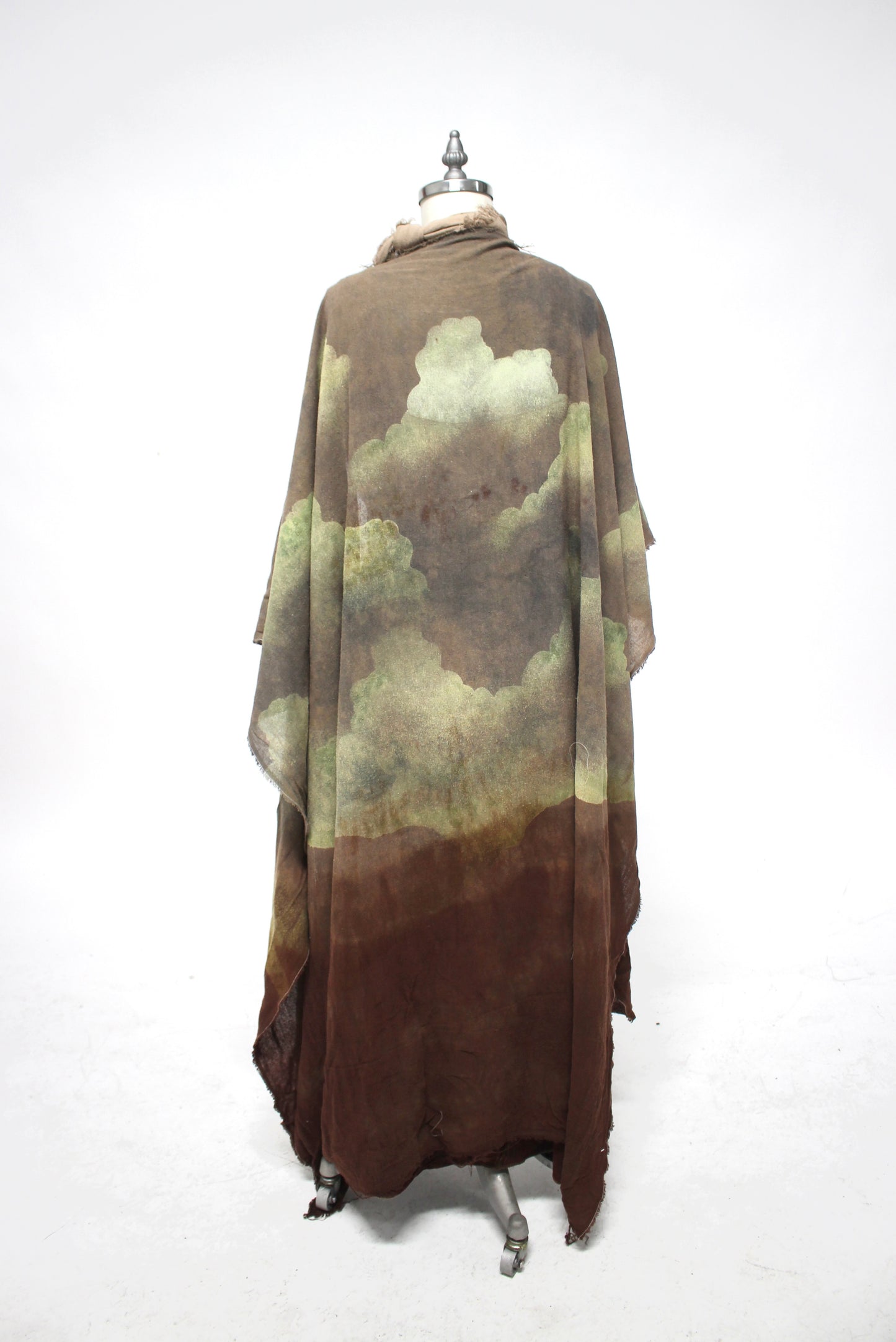 Reserved for lovely Jackie - Raw silk Cloud Duster