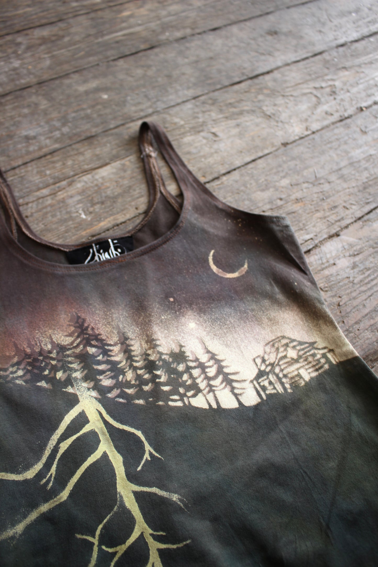 Medium- Cabin in the Woods Old Zhinh Tank Top- Limited edition