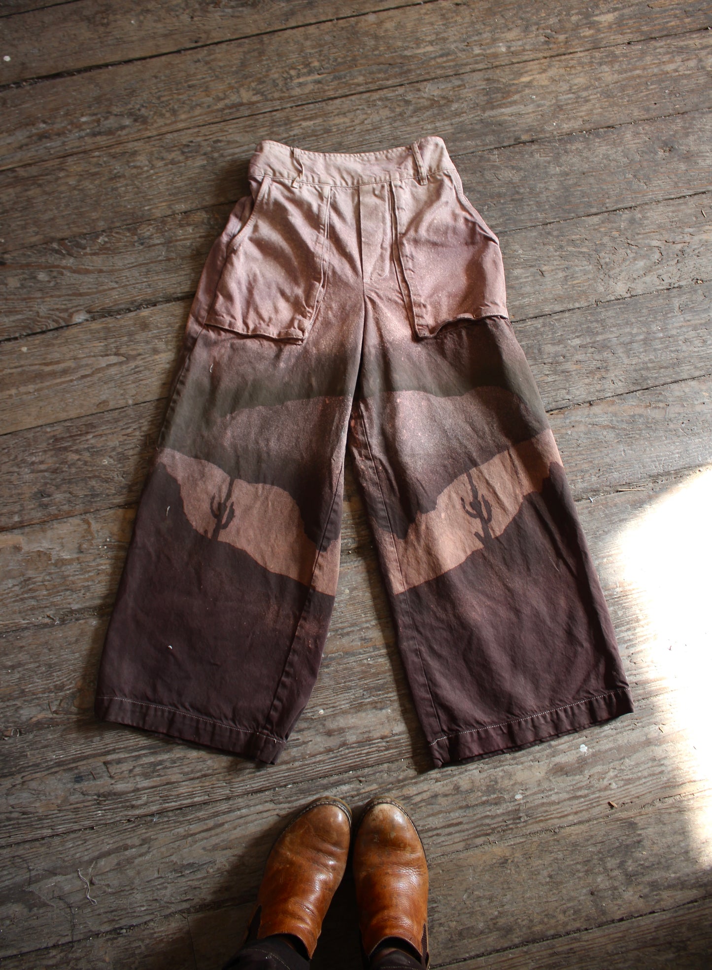 XS- Desert Blush Set - Basket top & Pants