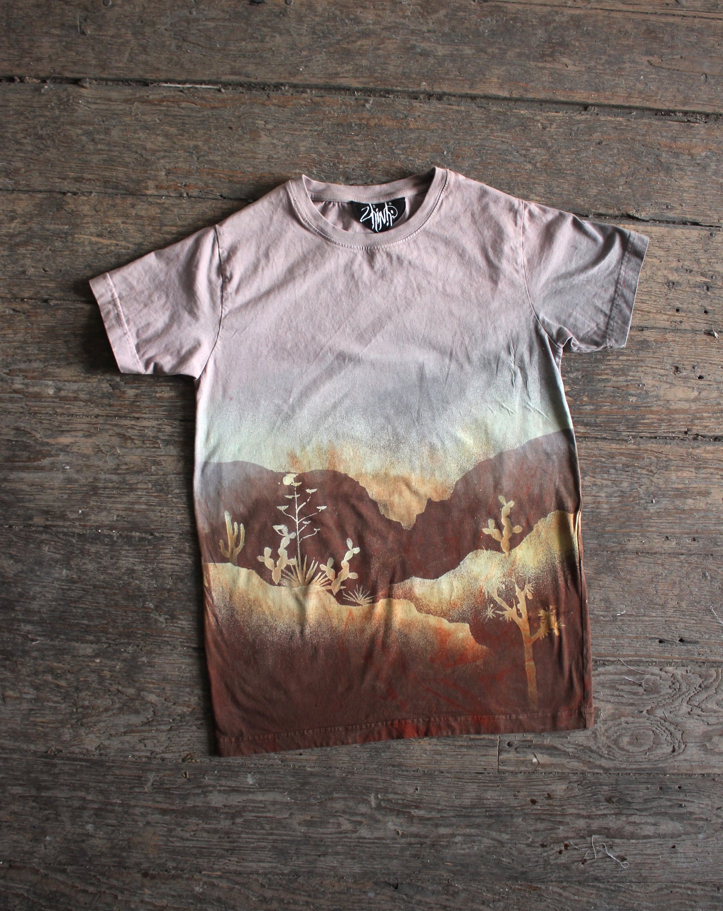 SMALL - Unisex Desert Organic Fair-trade T-shirt