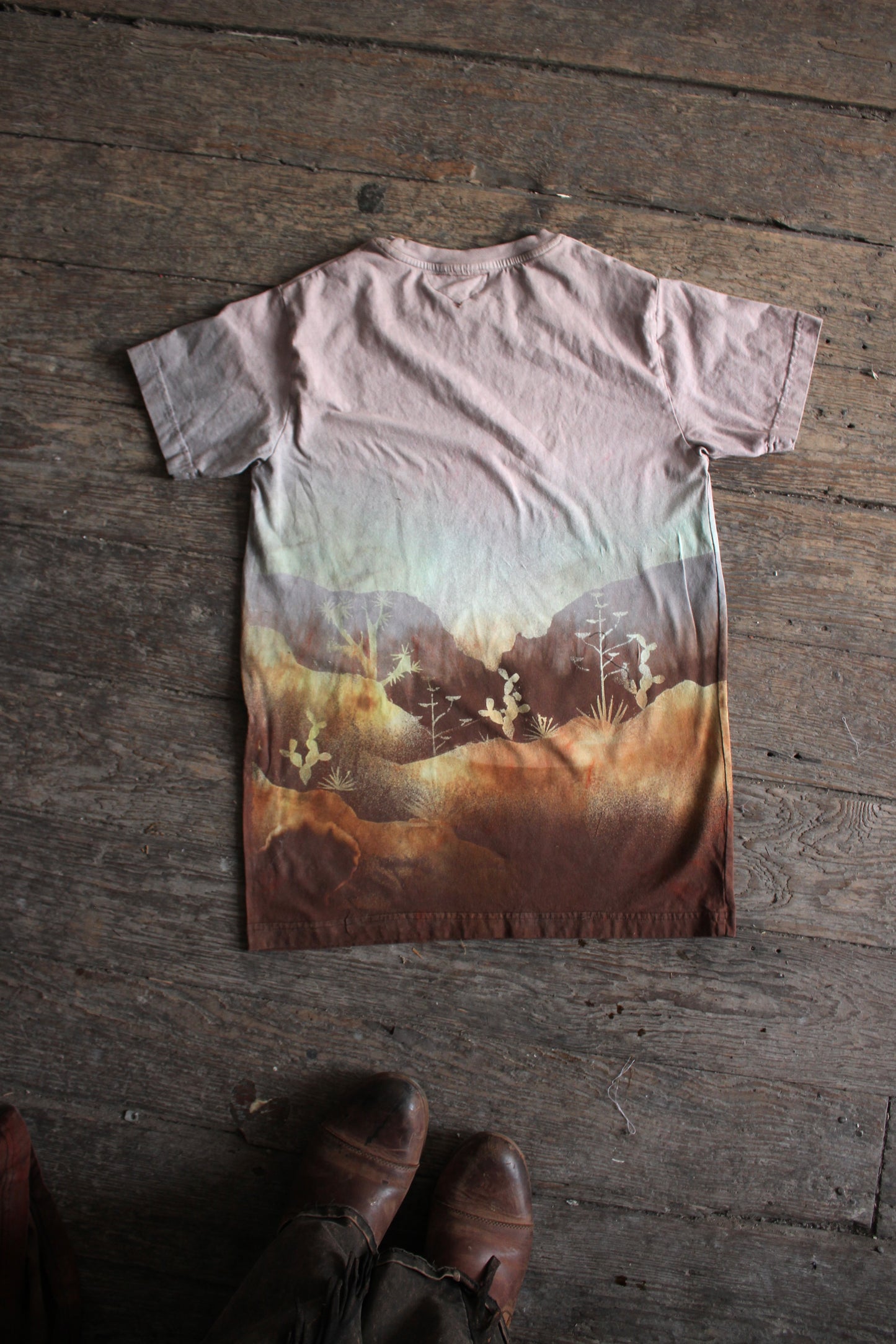 SMALL - Unisex Desert Organic Fair-trade T-shirt